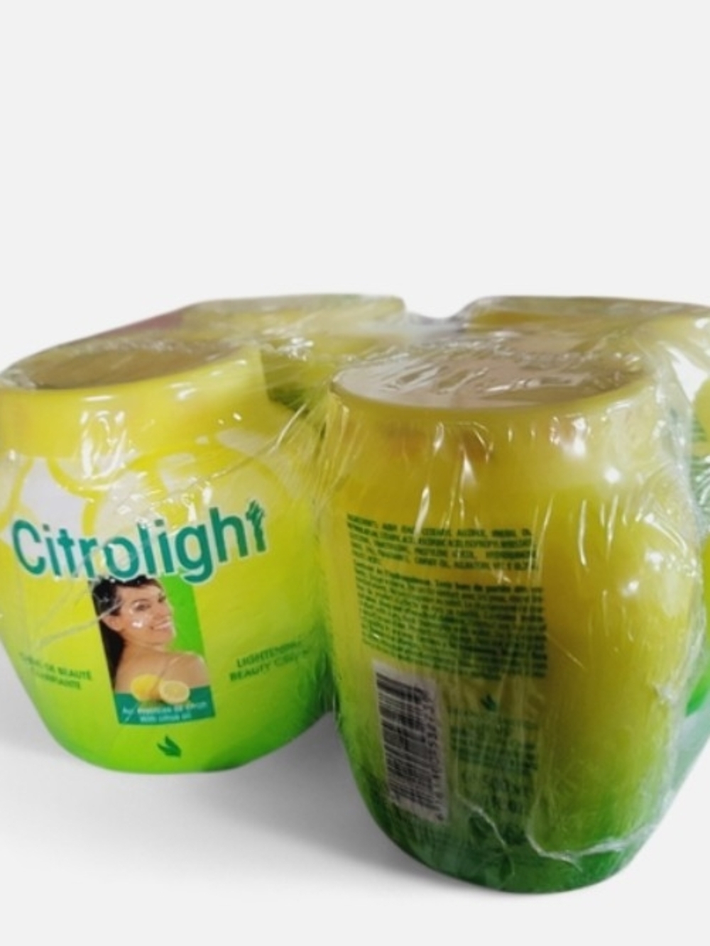 Citrolight Lemon Beauty Cream - Yellow Green Jar (3-Pack)